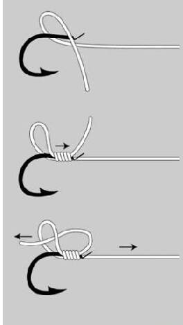 主线怎么连接八字环：钓鱼：主线和子线怎么绑方便换钩 不要八字环