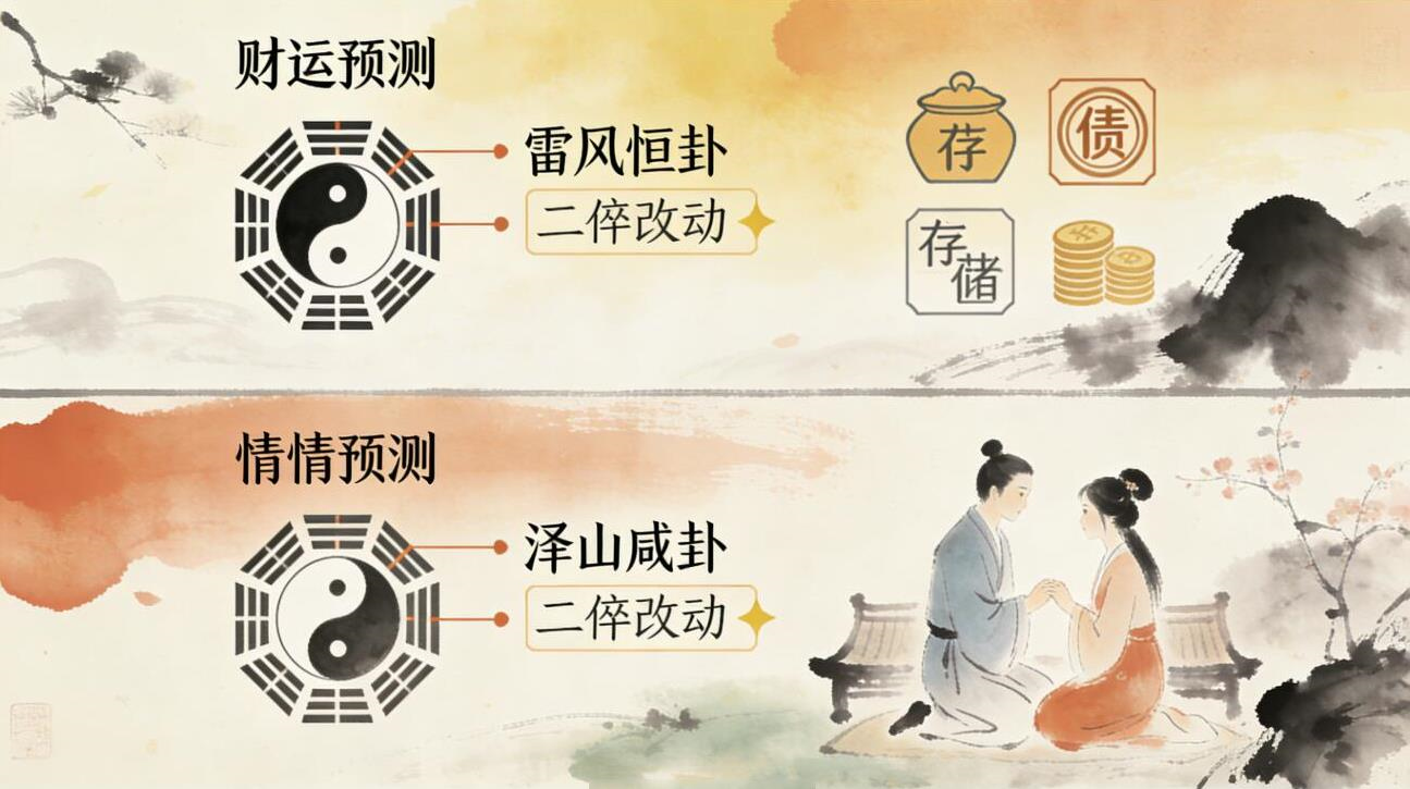 二爻动:六爻中的重要变化以及实际意义 二爻动:六爻中的重要变化以及实际意义