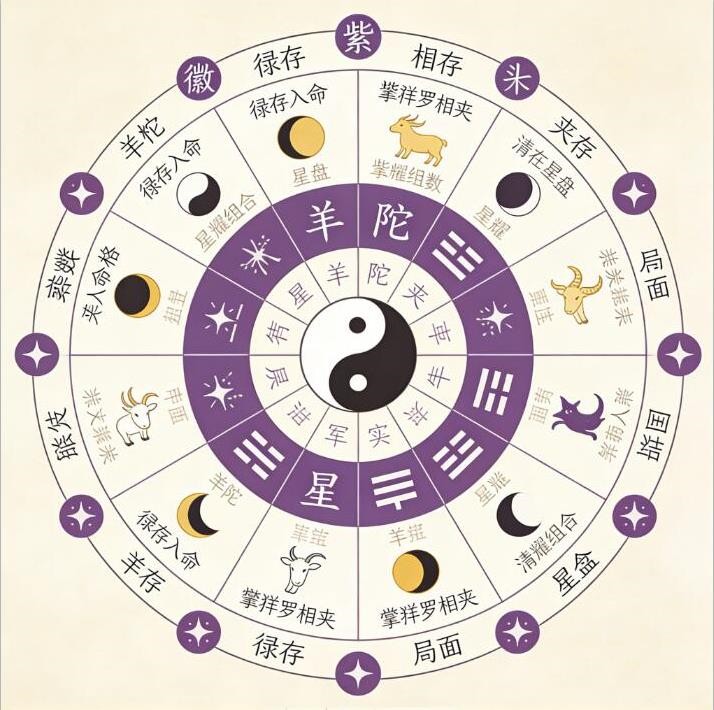 紫微斗数禄存与禄存相关的局面 紫微斗数禄存与禄存相关的局面