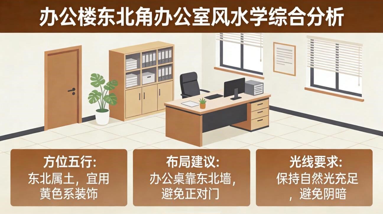 办公楼东北角办公室风水学综合分析 办公楼东北角办公室风水学综合分析