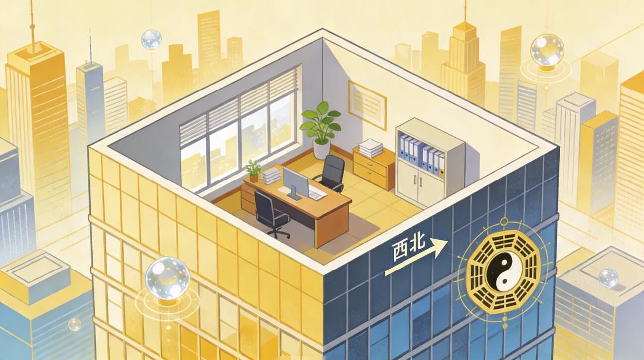 在大楼的西北角公司办公室风水分析 在大楼的西北角公司办公室风水分析